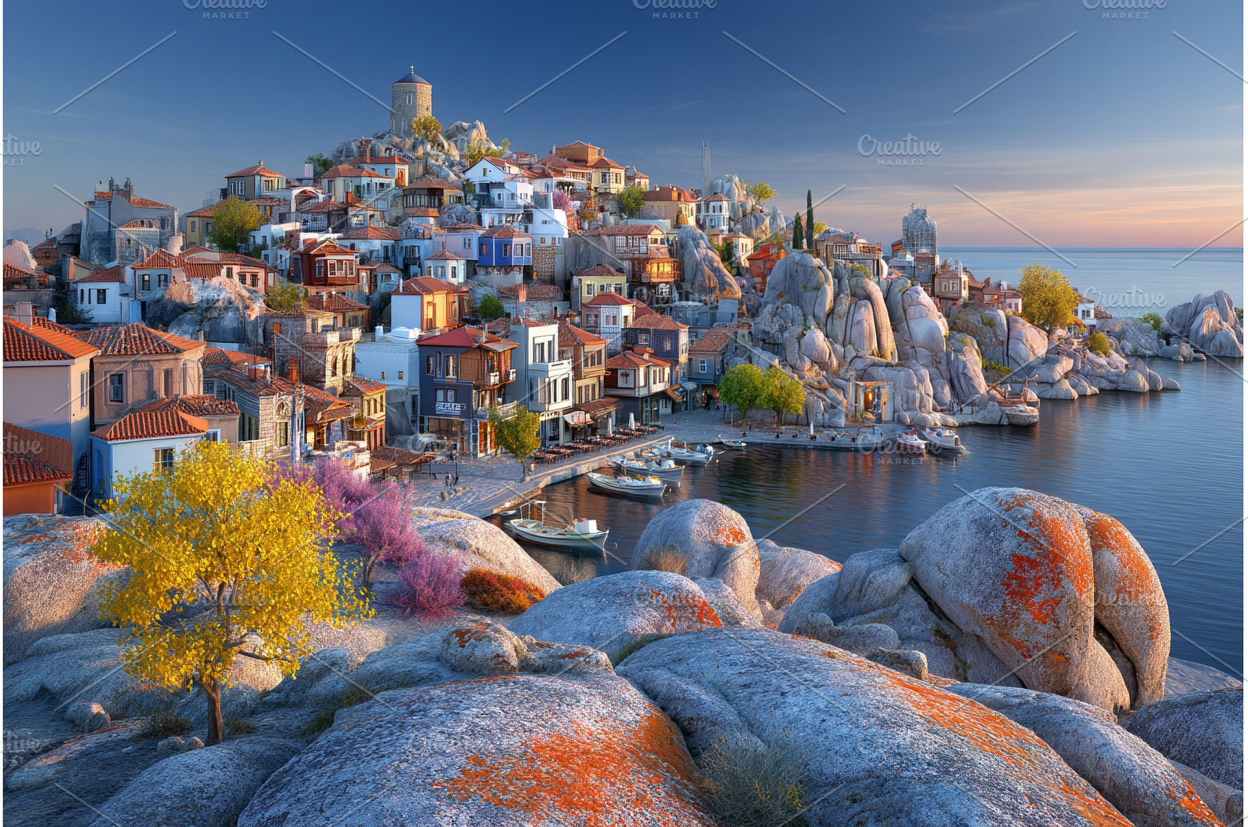 The Mediterranean sea lagoon boasts, a Nature Photo by ZinetroN