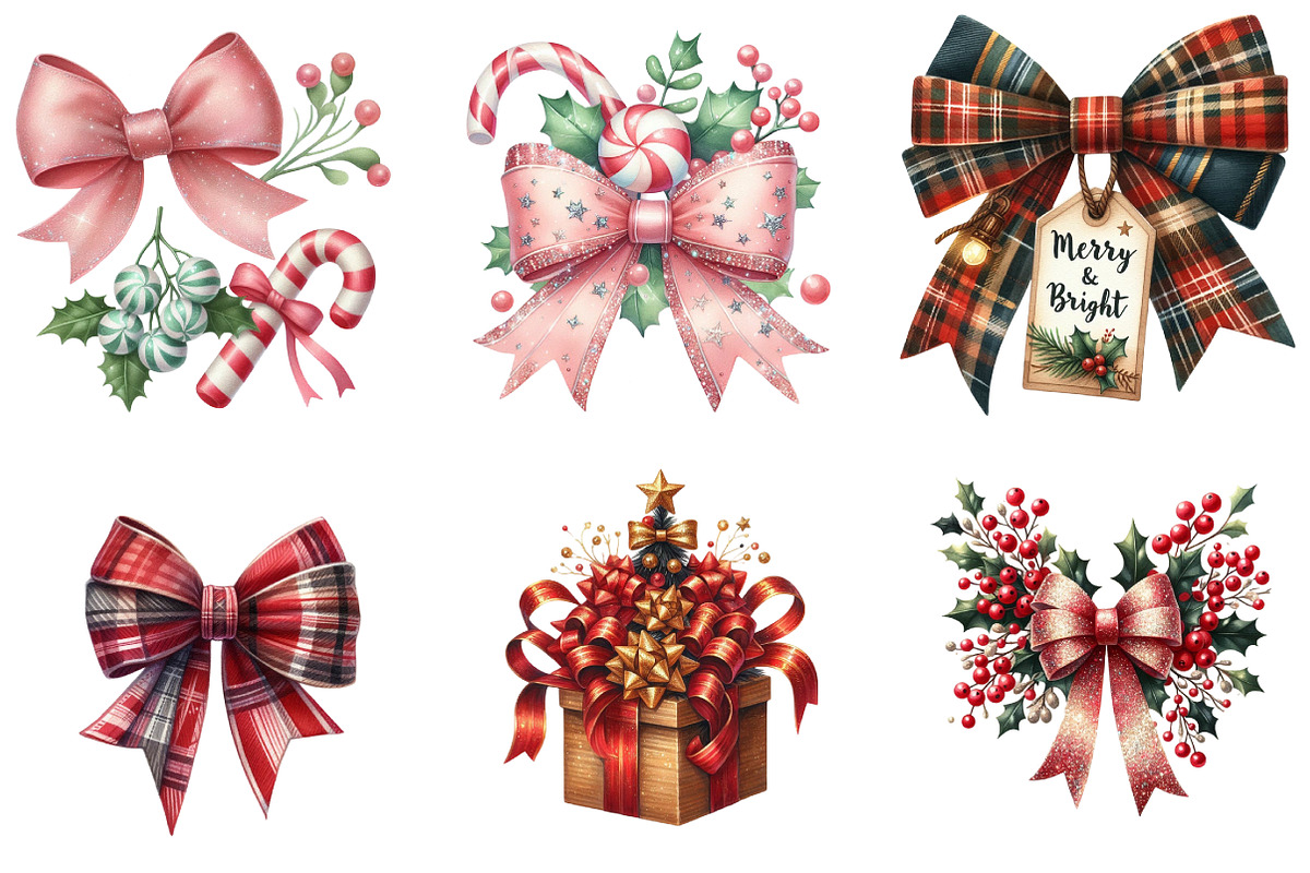 Christmas Libbey Wrap Png, Christmas, an Illustration by DreamArtGraphic (Photo 4 of 6)