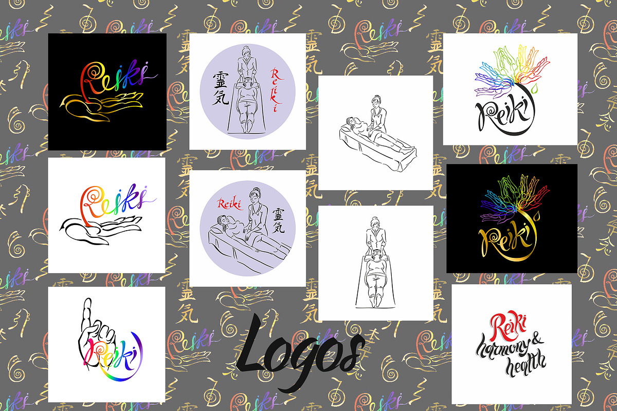 Reiki healing signs, self-healing, an Illustration by Grigaola.Art (Photo 5 of 15)