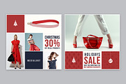 Christmas Sale Social Media Layouts, a Templates & Theme by Medialoot (Thumbnail 5 of 6)