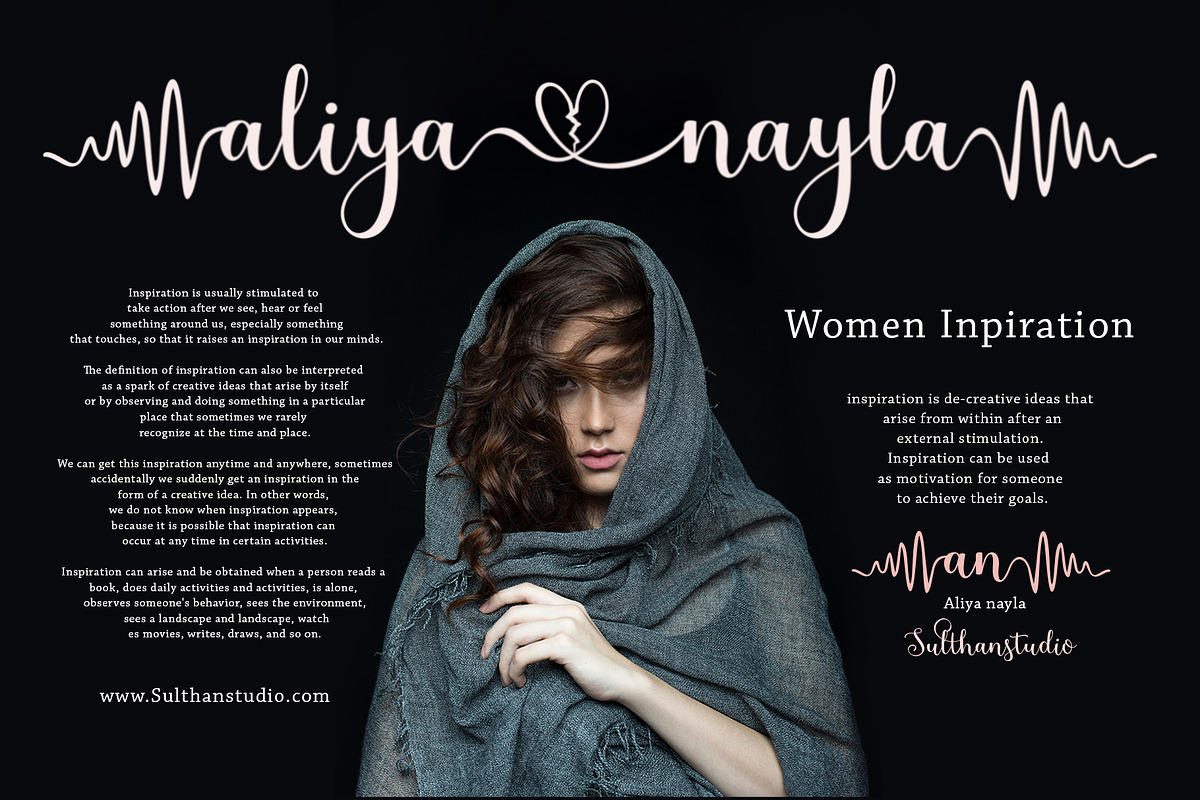 Alice stelly, a Script Font by Sulthan Studio (Photo 6 of 7)