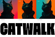 Moara - Bold Condensed Font, a Sans Serif Font by limitype (Thumbnail 4 of 13)