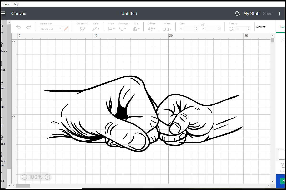 Father & Child Fist Bump SVG, an Object Graphic by BeeCraftR (Photo 3 of 4)