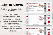 Boarding Pass for Valentine's Day, a Card Template by YasdeyDesigns (Thumbnail 5 of 7)
