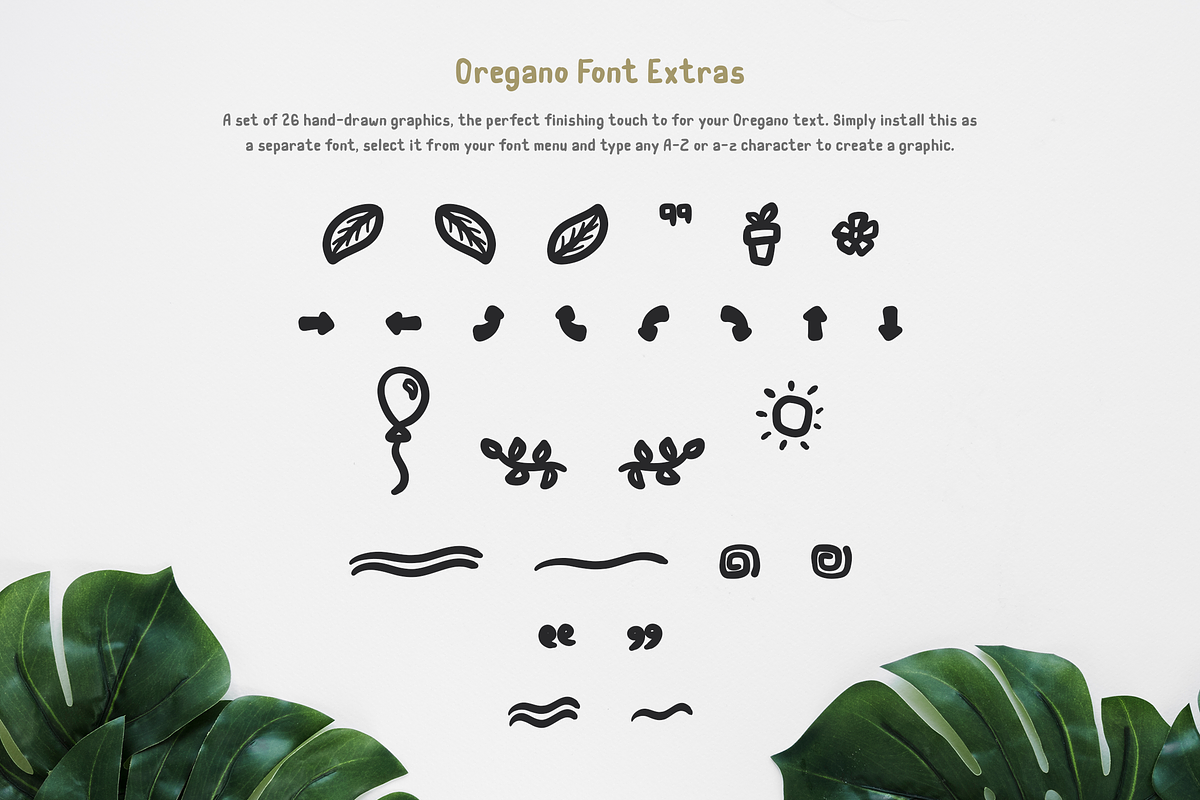 Oregano Handwritten Font, a Handwritten Font by peterdraw (Photo 8 of 8)