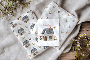Country Cottage Charm Watercolor, a Decorative Illustration by Anna Druzhkova (Thumbnail 24 of 32)