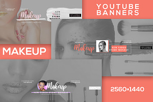 Makeup Youtube Banners