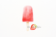 Delicious Strawberry Clipart, a Food Illustration by New-School-Wave (Thumbnail 2 of 5)