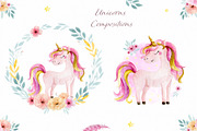 Watercolor Unicorn collection., a Graphic by Irene_Boiko_ART (Thumbnail 4 of 11)
