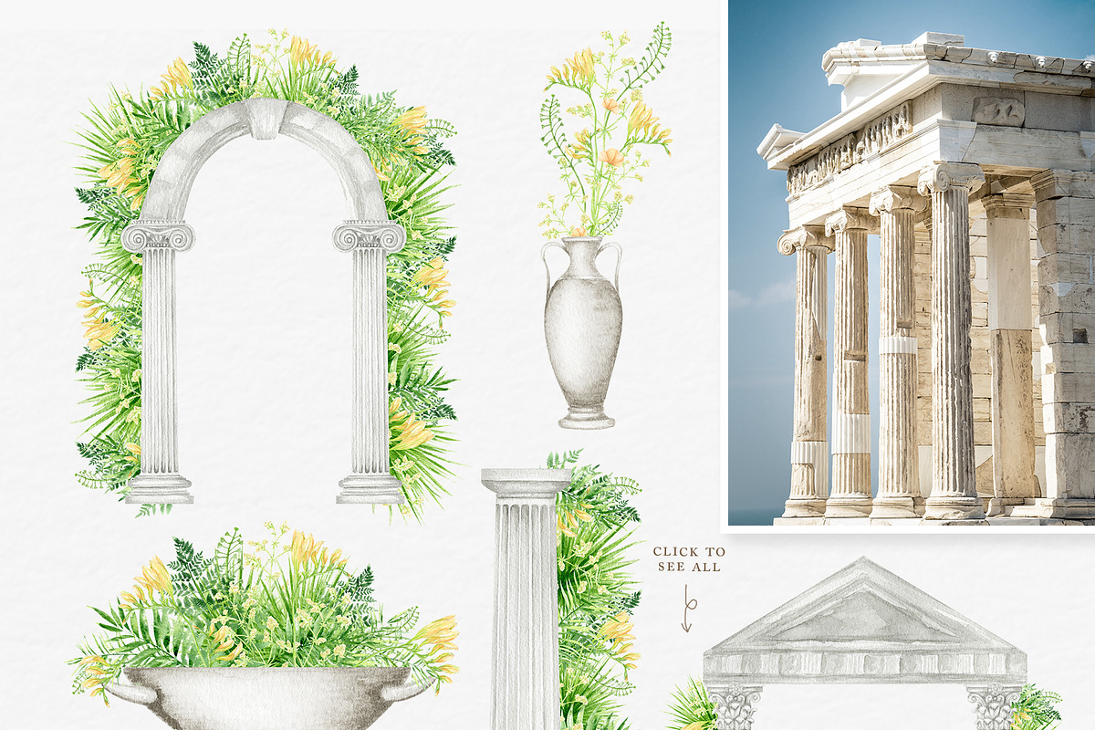 Antique Sculpture & Architecture, an Object Graphic by svetlanaARTdreams (Photo 5 of 16)