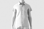 Button Up Shirt Mockup, a Shirt Mockup by zpackcreative (Thumbnail 4 of 4)