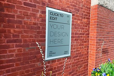 Poster Display Mockup
