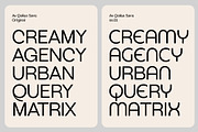 Qalisa - Modern sans, a Sans Serif Font by Uncarving (Thumbnail 10 of 20)