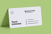 Business Card Mockup, an Advertising Mockup by HanaSaka_Studio (Thumbnail 3 of 5)