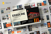 Oil & Gas Google Slides Template, a Presentation Template by fluffstudio (Thumbnail 1 of 4)