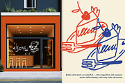 Doodles & Noodles: Ink Food Pack, a Food Illustration by Olly Kava (Thumbnail 5 of 11)