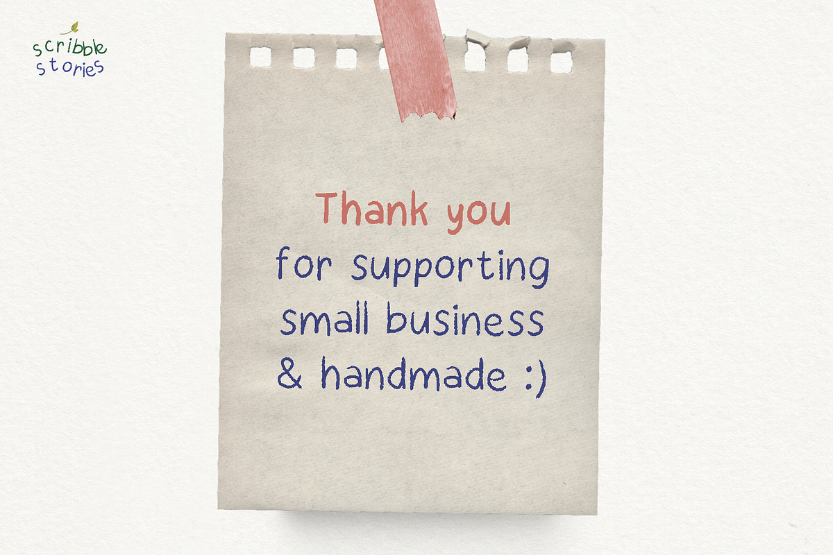 Oil Pastel Font Scribble Stories, a Handwritten Font by Perplexitics (Photo 10 of 10)