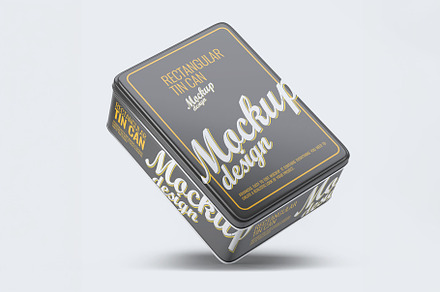 Tin Can Mock-Up, a Packaging Mockup by Xtrahive