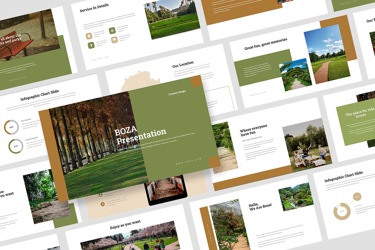 Boza : Garden Design Keynote, a Presentation Template by Punkl Camp (Photo 1 of 16)