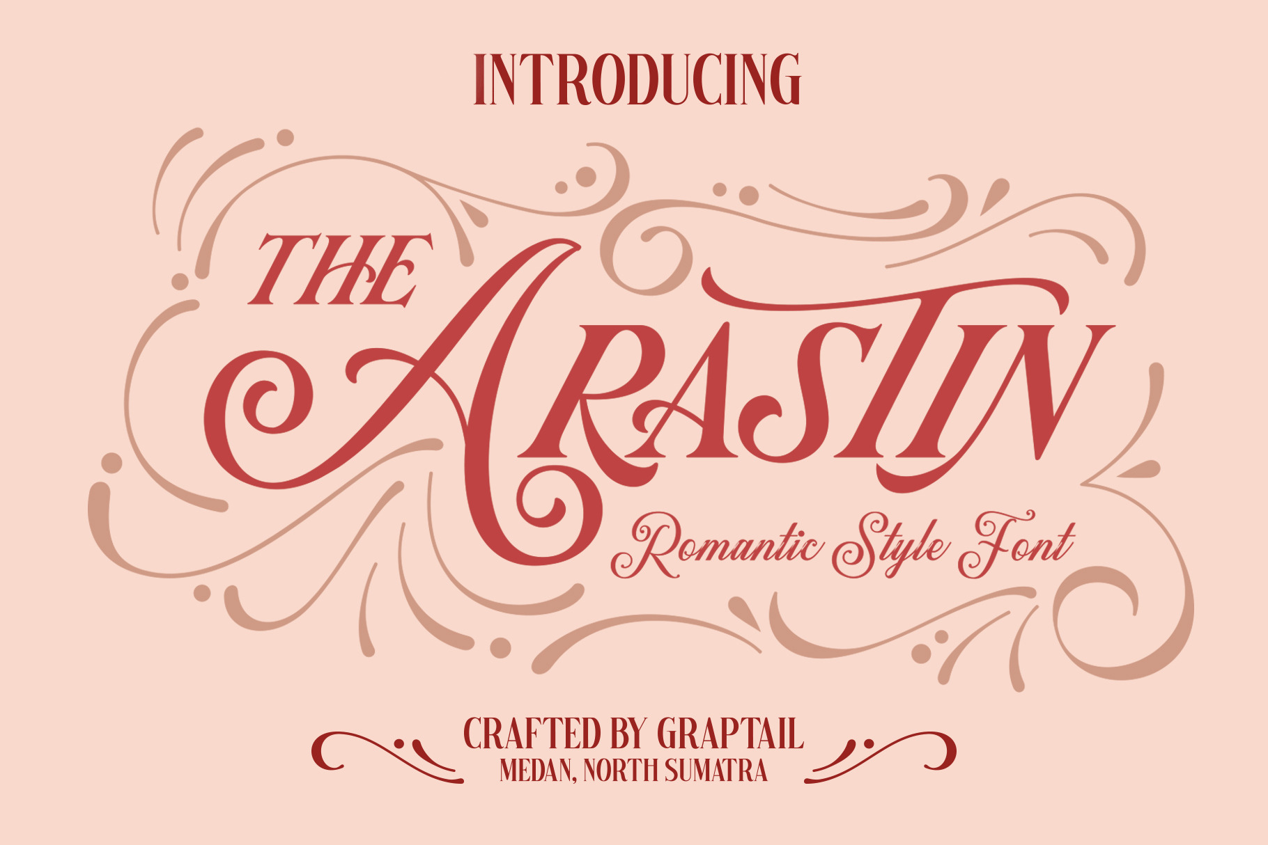Arastin Font + Extras by Graptail | Creative Market