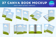 Canva Editable Book Mockup Templates, a Design Template by Snapybiz (Thumbnail 10 of 10)