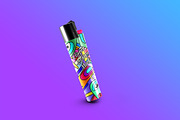 Clipper Lighter Mockup - 7 views, a Merchandise Mockup by Illusiongraphic (Thumbnail 7 of 17)