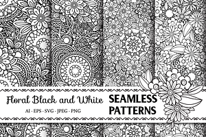 Floral Seamless Patterns
