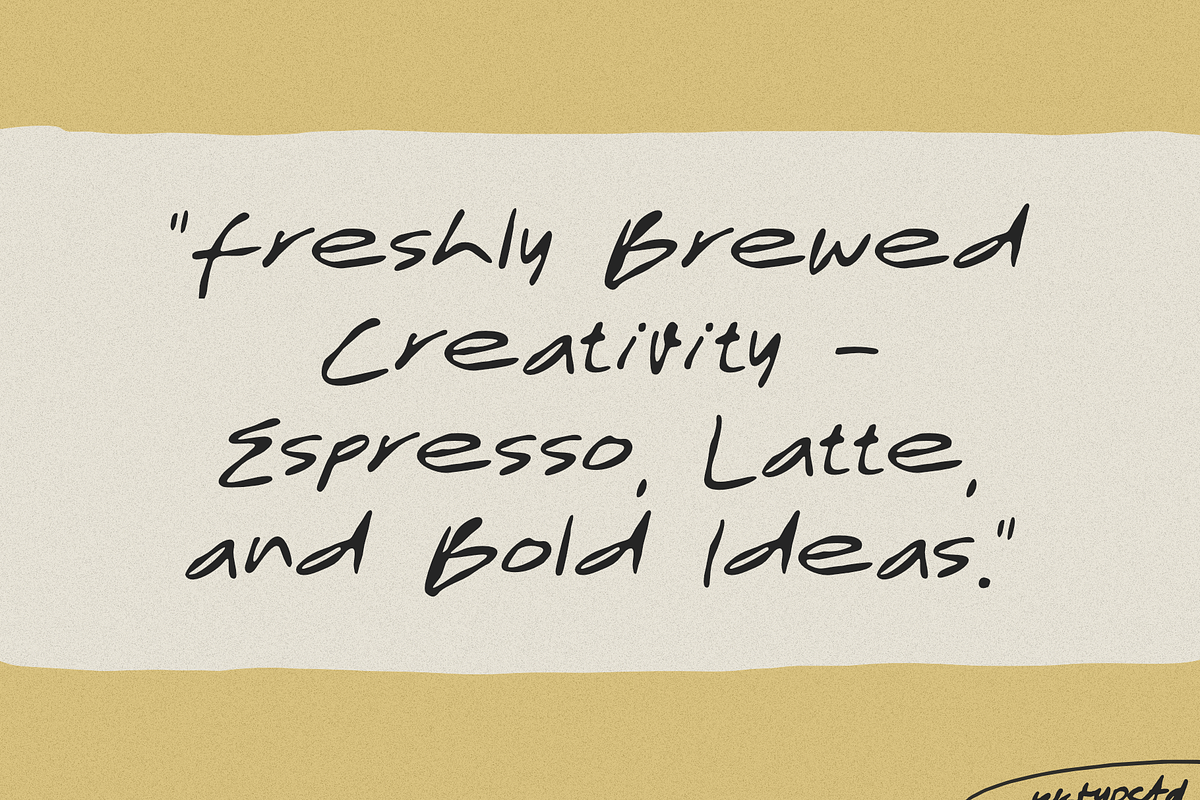 Editorial Draft - Hand Drawn Font, a Handwritten Font by Yktypstd (Photo 5 of 9)