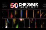 Prismatic Light Leaks 50PNG Overlays, a Texture Graphic by MarisoArt (Thumbnail 6 of 9)