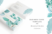 Botanical Garden I Business Card, a Business Card Template by Nordic.Arg (Thumbnail 1 of 2)
