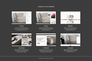 Squarespace Template DUNE