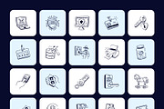 850 Business and Tech Doodle Icons, an Outline Icon by Vectors Market (Thumbnail 19 of 19)