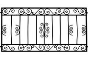 Decorative Scrollwork Panel Designs, a Decorative Illustration by Designer_Momina (Thumbnail 4 of 20)