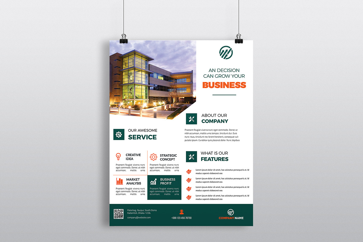 50+ Business Flyers Bundle, a Flyer Template by Imagine Design Studio (Photo 37 of 52)