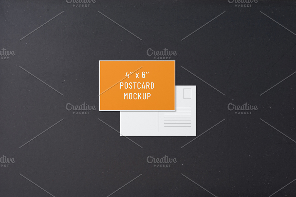 4x6 Landscape Postcard Mockup Set, a Merchandise Mockup by professorinc (Photo 5 of 6)