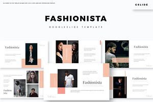 Fashionista - Google Slides Template