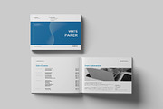 Business White Paper Landscape, a Brochure Template by DesignCrest (Thumbnail 4 of 13)