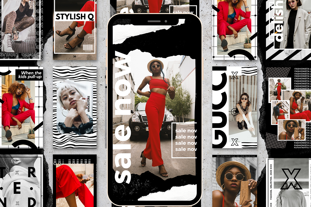 CANVA | Tripping Social Media Pack, a Social Media Template by 9inchideas (Photo 4 of 7)