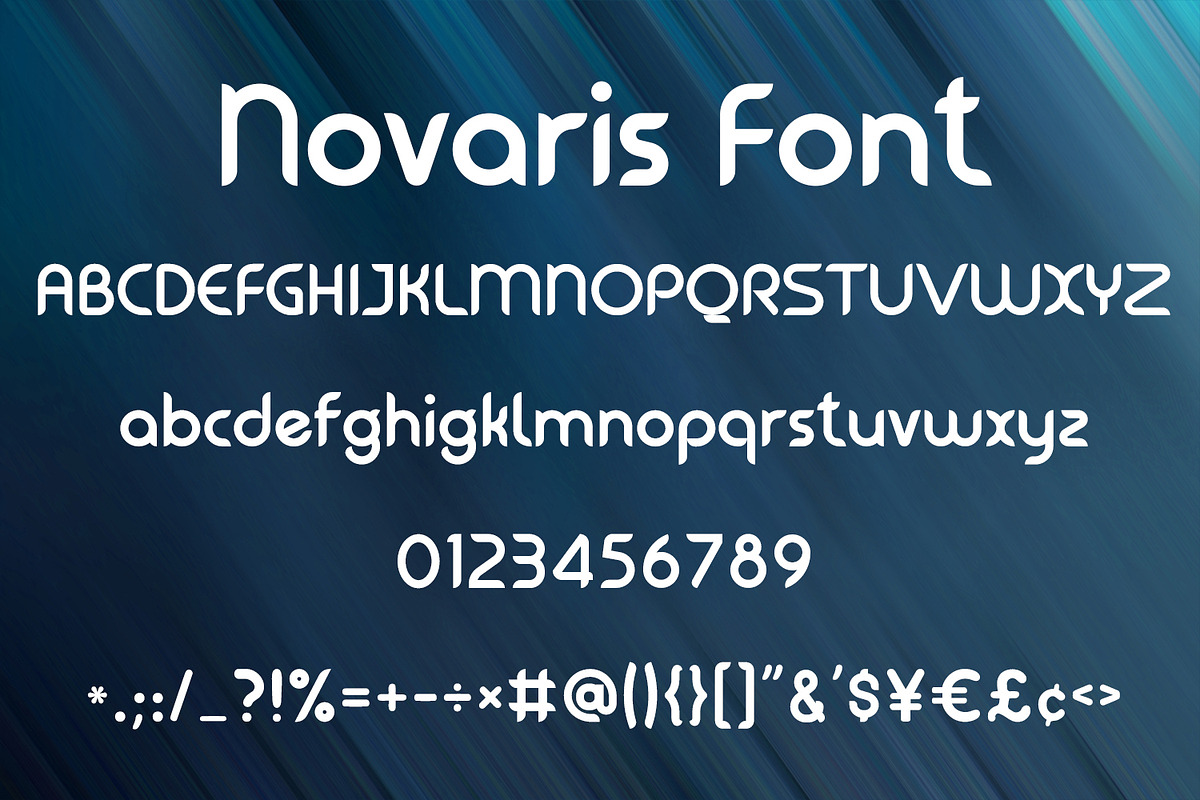 Novaris - Luxury Geometric Nature, a Sans Serif Font by OWPictures (Photo 10 of 10)