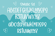 Cuttie Beary - Fun Handwritten Font, a Font by Good Java Studio (Thumbnail 5 of 10)