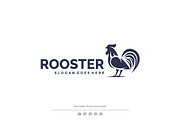 Silhouette Rooster Logo Design, a Branding & Logo Template by Artnivora.Std (Thumbnail 1 of 5)