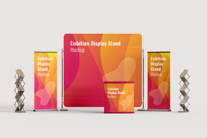 Exhibition Display Stand Mockups