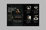 MÖRKE Cafe Editorial Magazine Canva, a Magazine Template by PaperSlides (Thumbnail 7 of 13)