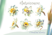 Narcissuses and Butterflies, an Illustration by Shabbypie (Thumbnail 2 of 19)