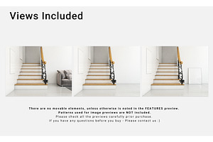 Staircase Sticker Mockup Set