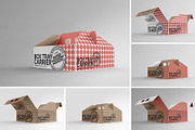 Box Carrier Tray Packaging Mockup, a Cups & Container Mockup by INCDesign (Thumbnail 5 of 7)