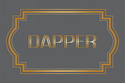 Dapper OTF Font, a Font by Hunt Family Design (Thumbnail 1 of 2)