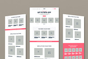 Fashion E Commerce Landing Page, a Landing Page Template by MightyDesign (Thumbnail 1 of 9)