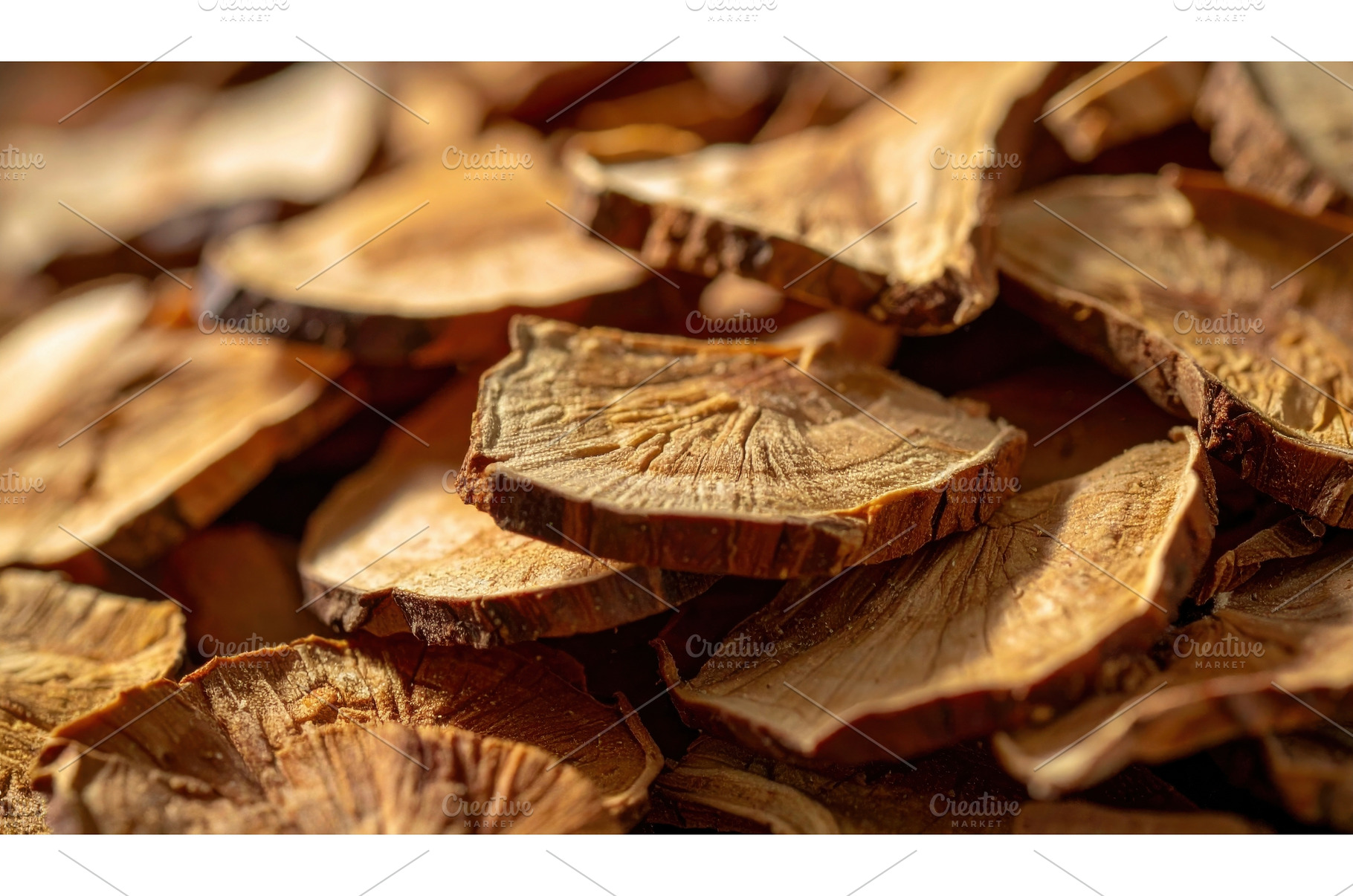 A close-up of dried tree bark slices, a Background Photo by Igor Tichonow