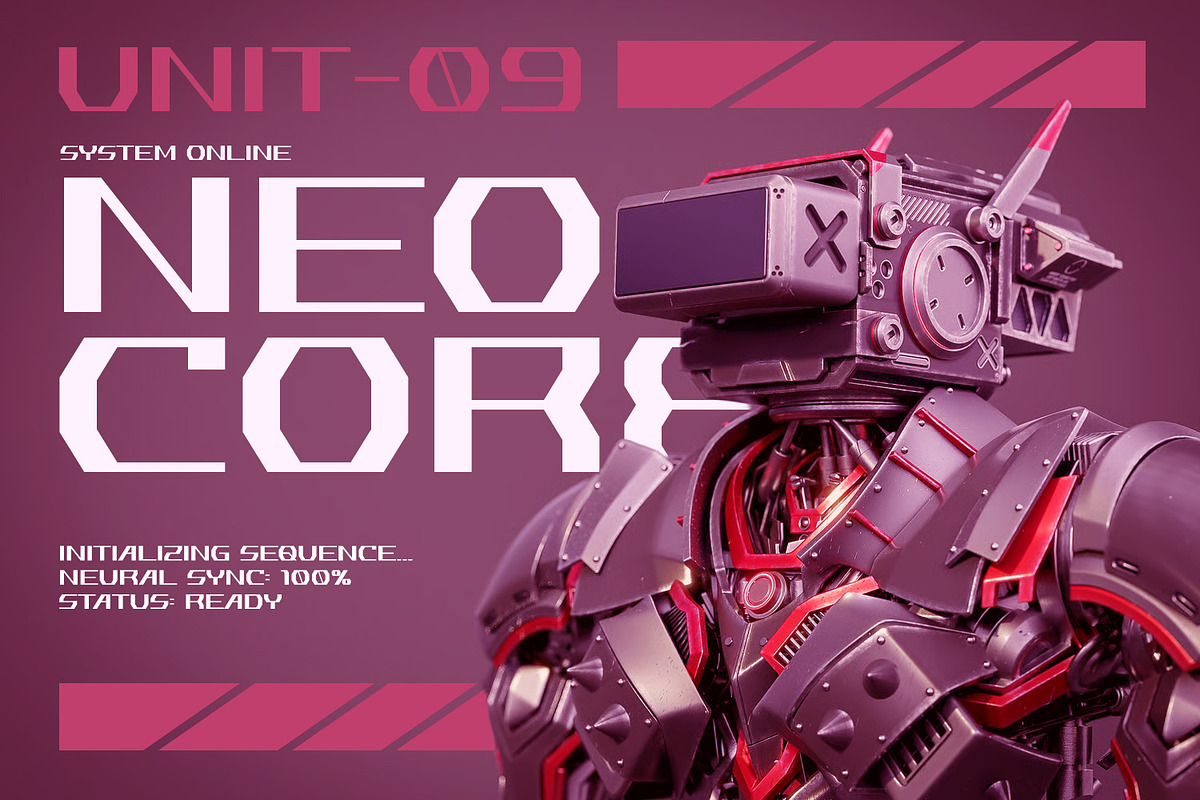 Novarix, a Symbol Font by din-studio.com (Photo 7 of 11)